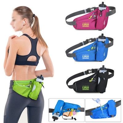 Running Belt With Water Bottle Holder