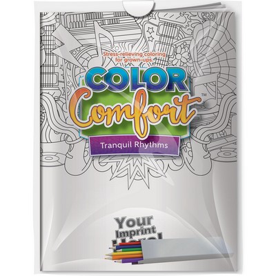 Combo Pack - CC112 Color Comfort & 6-Pack of Colored Pencils in a Poly Bag