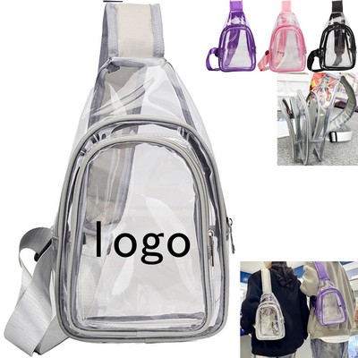 Portable Clear Chest Bag