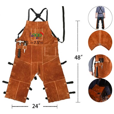 Convenient Leather Welding Apron