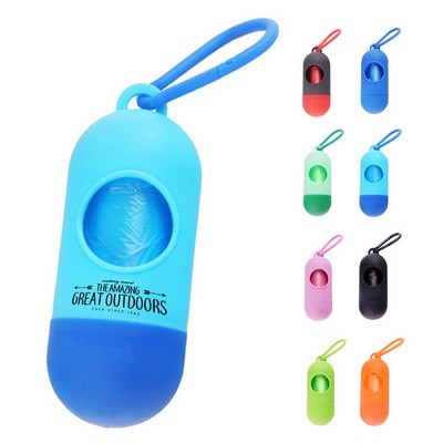 Portable Capsule-shaped Pet Garbage Bag