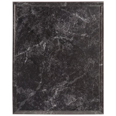 8" x 10" Value Improved Black Marble Plaque