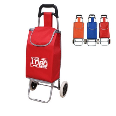 Foldable Shopping Cart with Wheels