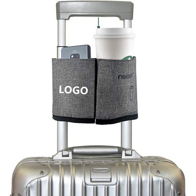 Travel Luggage Cup Holder Attachment.