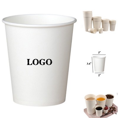 9oz Custom Full Color Thickened Disposable Paper Cup
