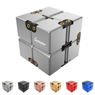 Finger Toy with Metal Infinity Cube
