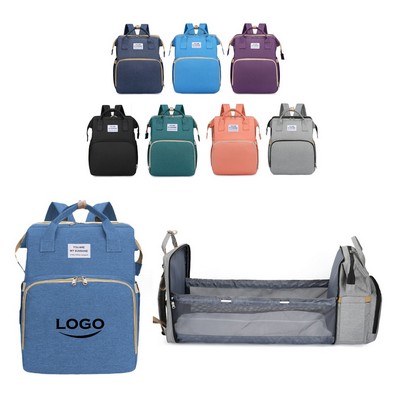 Foldable Baby Crib Backpack.