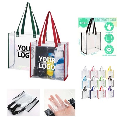 Clear PVC Tote Bag(Free Shipping)