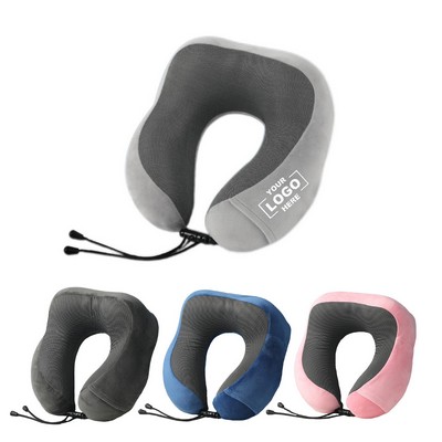 Memory Foam U-Shaped Neck Pillow with Ultra-Soft Fabric(Free Shipping)