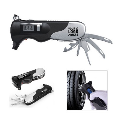 9 in 1 Tire Pressure Gauge