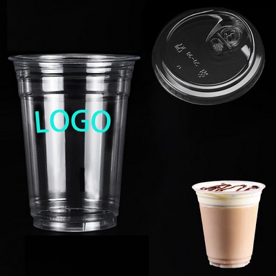 PLA 16 oz Eco-Friendly Clear Cold Cup