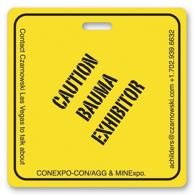 Square Write-on Tag (3")