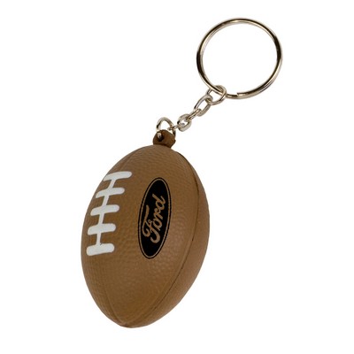 Mini Football Stress Reliever Key Tag