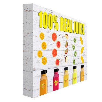 8 Ft. Straight Billboard Pop-Up Display Kit - Made in the USA