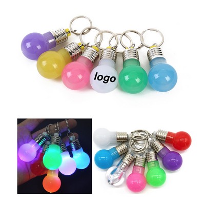 Light Bulb Keychain