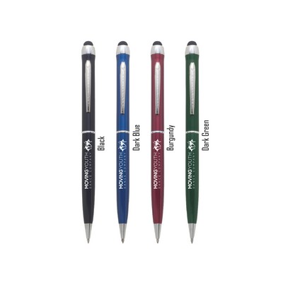 Stylus Collection- Garland® USA Made Hefty | High Gloss Pen | Chrome Accents