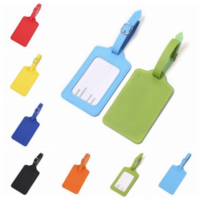 Leather Travel Luggage Tag