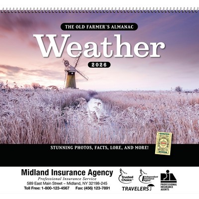 The Old Farmer's Almanac® Weather Watcher's: 2026 Spiral Bound