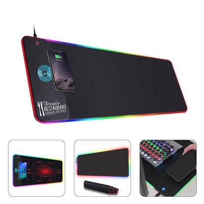 Wireless Charging Gaming Mouse Pad
