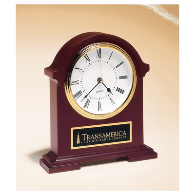 Napolean Clock - Traditional Style w/Mahogany Finish