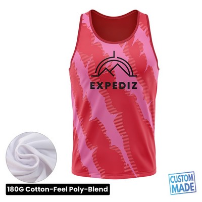 Unisex & Kids' Sublimation Classic Tank Top - 180G Cotton-Feel