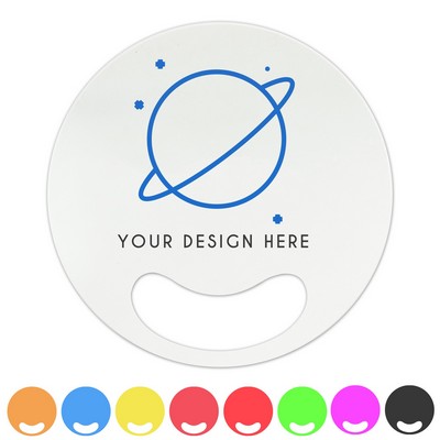 Stickless Round Hand Fan
