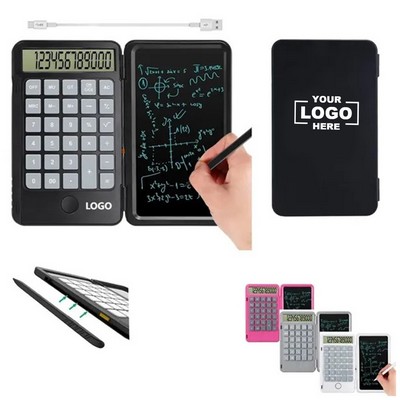 Rechargeable Calculator with Erasable Writing Table(Free Shipping)