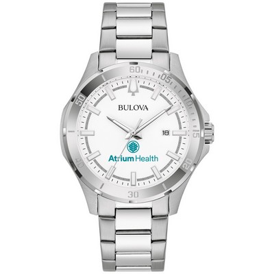 Bulova Men's Stainless Steel Bracelet Watch