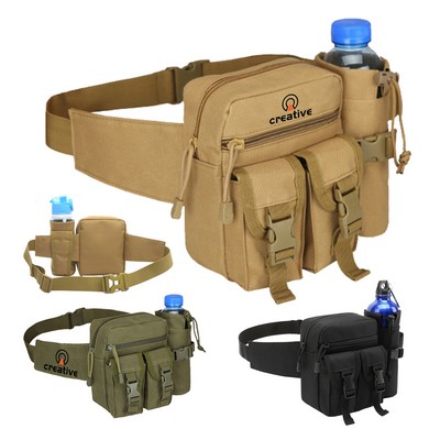Military Fanny Pack w/Bottle Holder